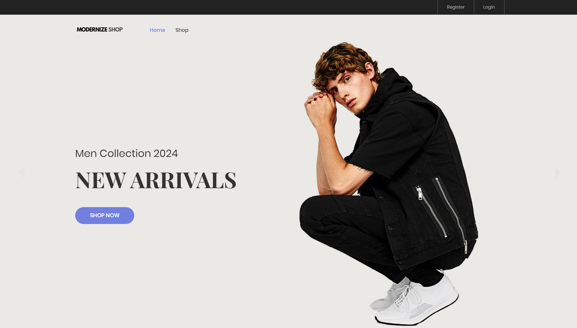 E-commerce Modernize Shop